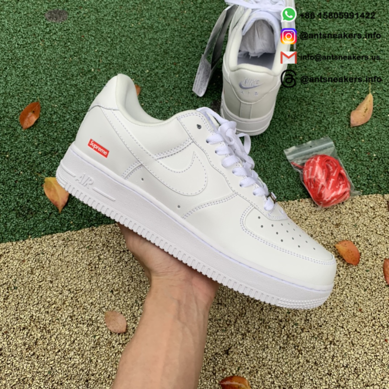Supreme x Air Force 1 Low 'Box Logo - White' CU9225-100