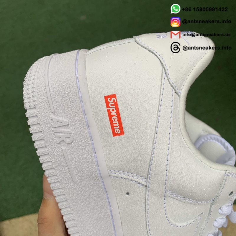Supreme x Air Force 1 Low 'Box Logo - White' CU9225-100