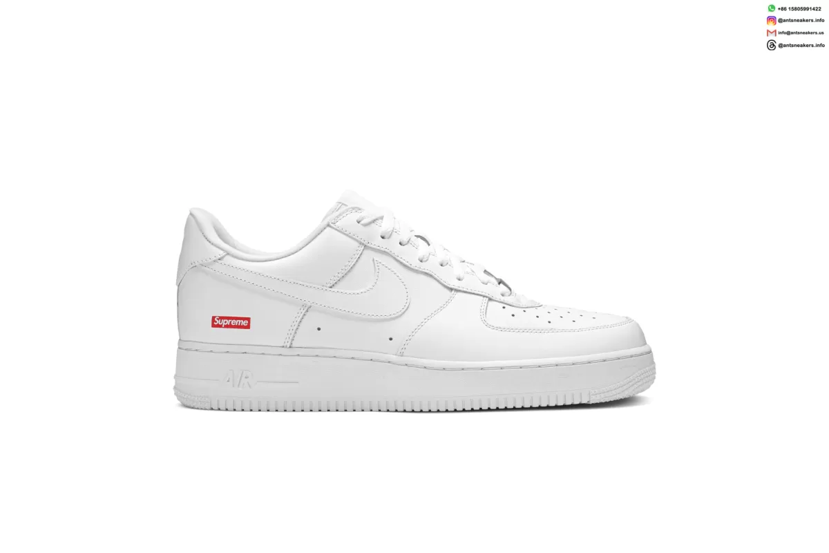 Supreme x Air Force 1 Low 'Box Logo - White' CU9225-100