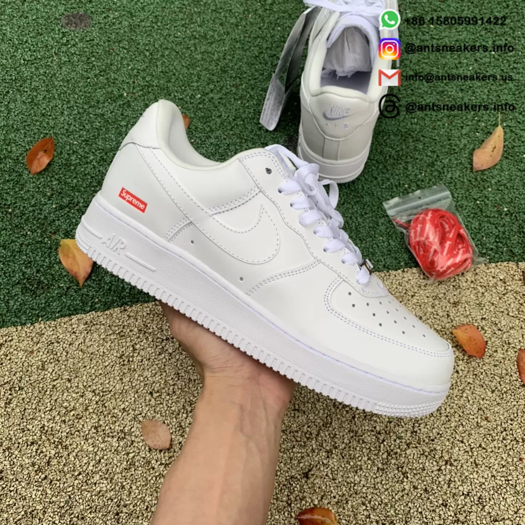 Supreme x Air Force 1 Low 'Box Logo - White' CU9225-100