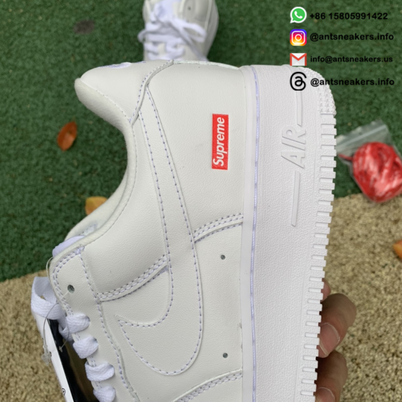Supreme x Air Force 1 Low 'Box Logo - White' CU9225-100