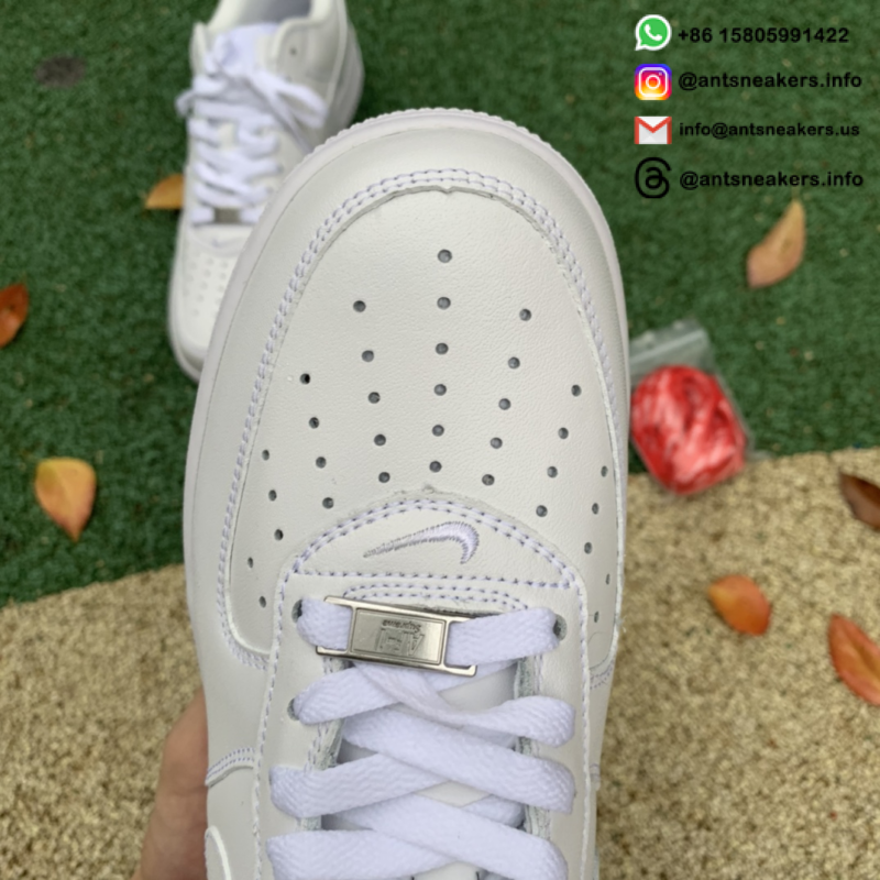 Supreme x Air Force 1 Low 'Box Logo - White' CU9225-100