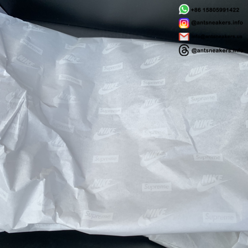 Supreme x Nike Air Force 1 Low 'Box Logo - Black' CU9225-001