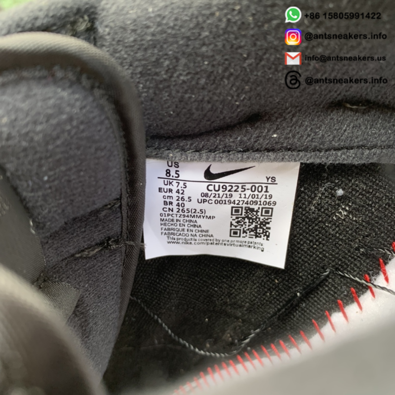 Supreme x Nike Air Force 1 Low 'Box Logo - Black' CU9225-001