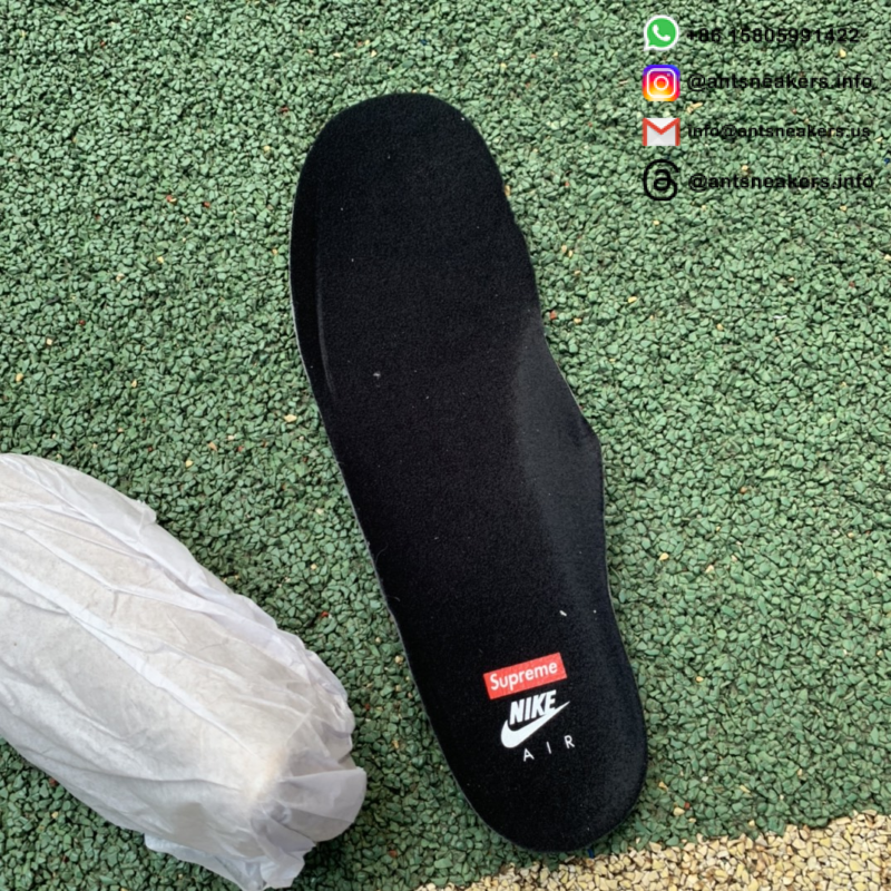 Supreme x Nike Air Force 1 Low 'Box Logo - Black' CU9225-001