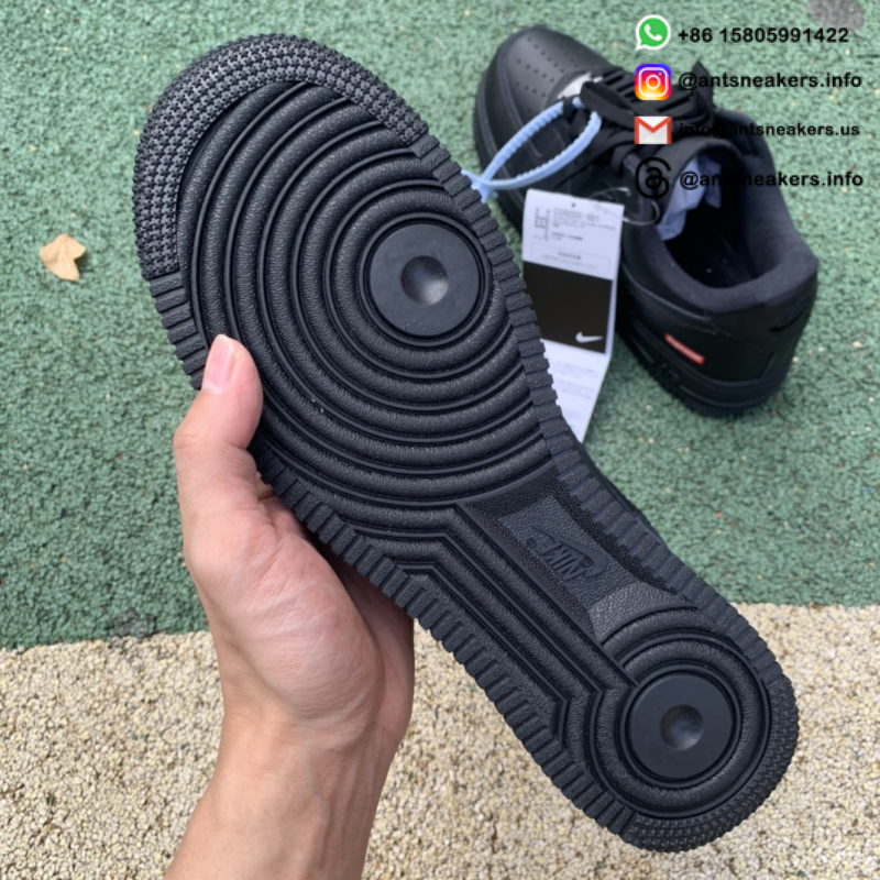 Supreme x Nike Air Force 1 Low 'Box Logo - Black' CU9225-001