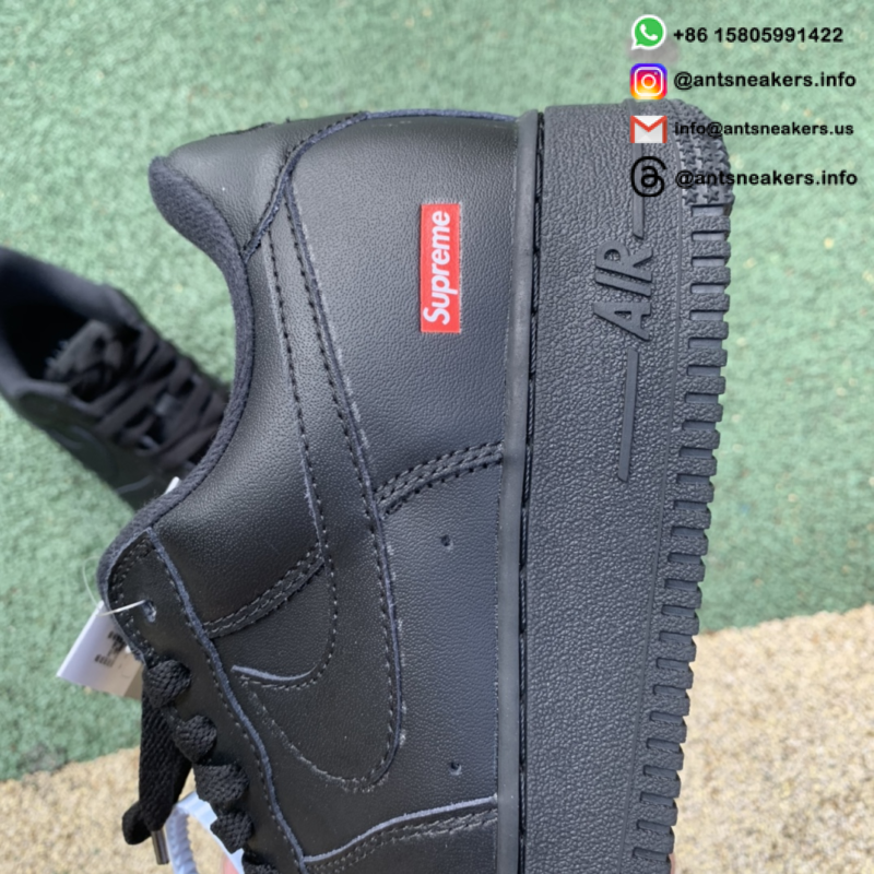 Supreme x Nike Air Force 1 Low 'Box Logo - Black' CU9225-001