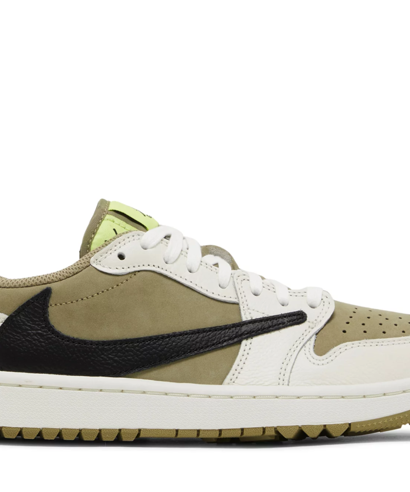 Travis Scott x Air Jordan 1 Low Golf ‘Neutral Olive’ FZ3124-200 product image 1 - Antsneakers