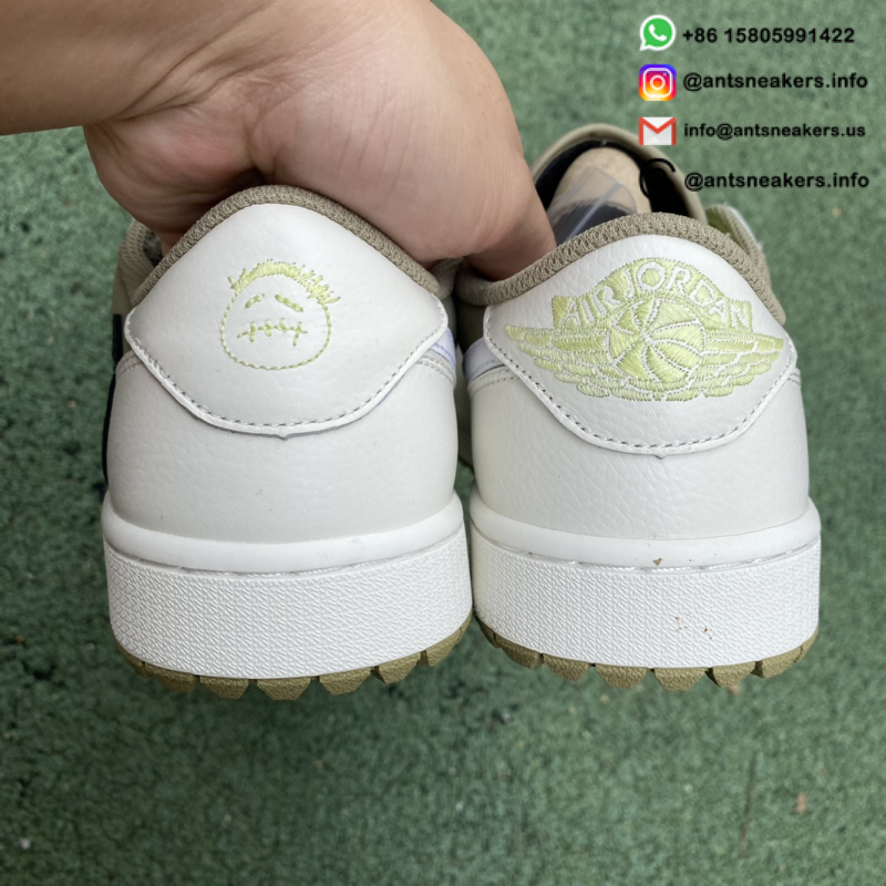 Travis Scott x Air Jordan 1 Low Golf 'Neutral Olive' FZ3124-200