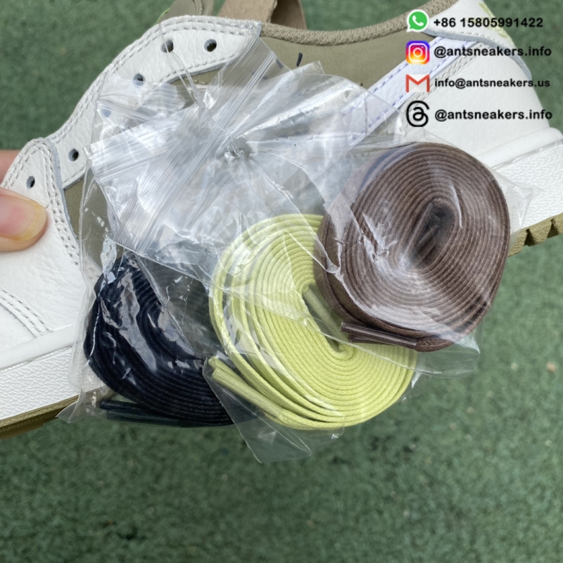 Travis Scott x Air Jordan 1 Low Golf 'Neutral Olive' FZ3124-200