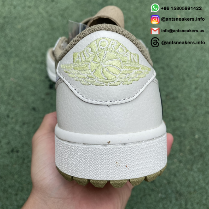 Travis Scott x Air Jordan 1 Low Golf 'Neutral Olive' FZ3124-200