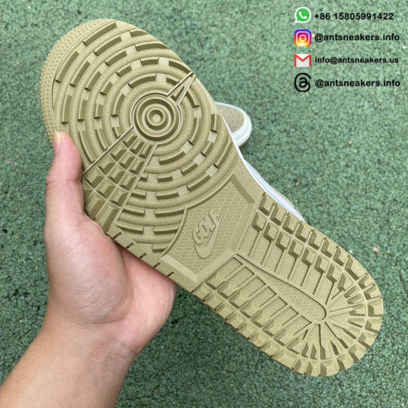 Travis Scott x Air Jordan 1 Low Golf 'Neutral Olive' FZ3124-200