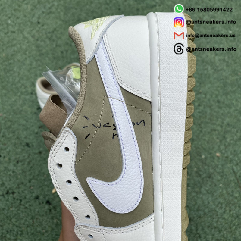 Travis Scott x Air Jordan 1 Low Golf 'Neutral Olive' FZ3124-200