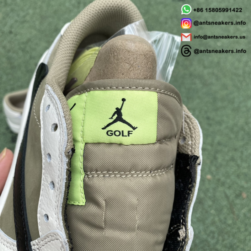 Travis Scott x Air Jordan 1 Low Golf 'Neutral Olive' FZ3124-200