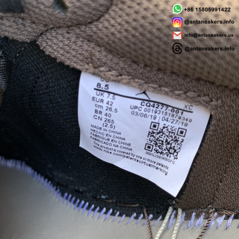 Travis Scott x Air Jordan 1 Low 'Mocha' CQ4277-001