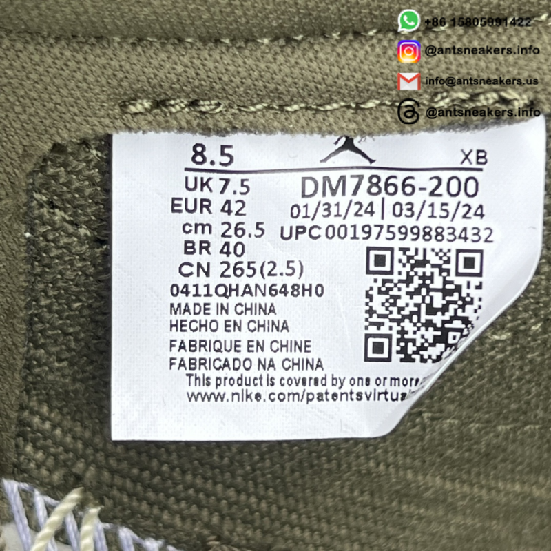 Travis Scott x Air Jordan 1 Low OG SP 'Medium Olive' DM7866-200