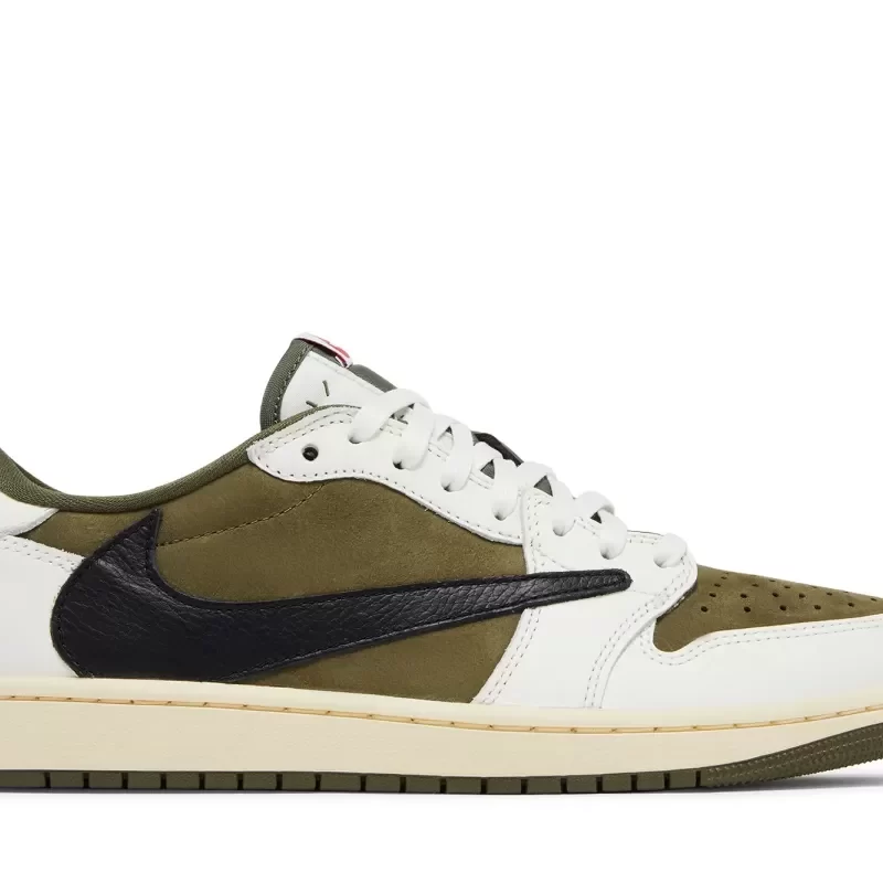 Travis Scott x Air Jordan 1 Low OG SP 'Medium Olive' DM7866-200