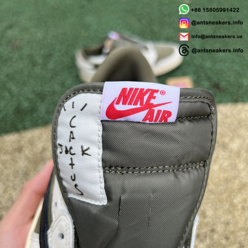 Travis Scott x Air Jordan 1 Low OG SP 'Medium Olive' DM7866-200