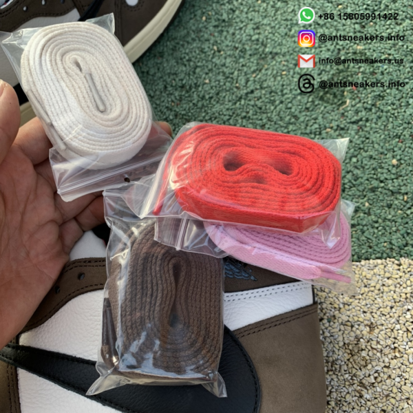 Travis Scott x Air Jordan 1 Retro High OG 'Mocha' CD4487-100 - Image 17