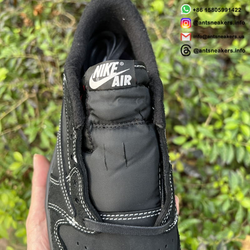 Travis Scott x Air Jordan 1 Retro Low OG SP 'Black Phantom' DM7866-001