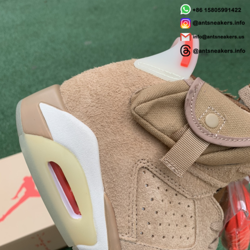 Travis Scott x Air Jordan 6 Retro 'British Khaki' DH0690-200
