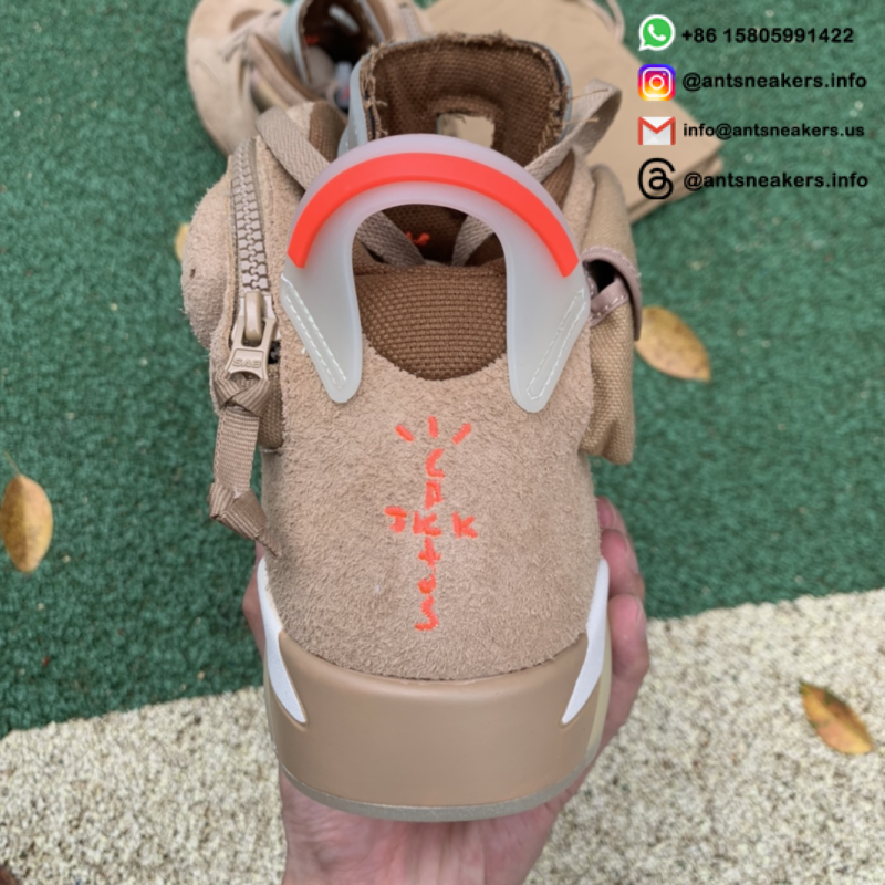 Travis Scott x Air Jordan 6 Retro 'British Khaki' DH0690-200
