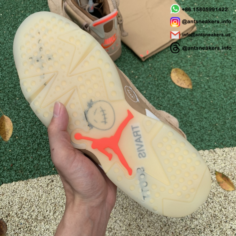 Travis Scott x Air Jordan 6 Retro 'British Khaki' DH0690-200