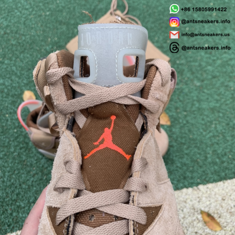 Travis Scott x Air Jordan 6 Retro 'British Khaki' DH0690-200