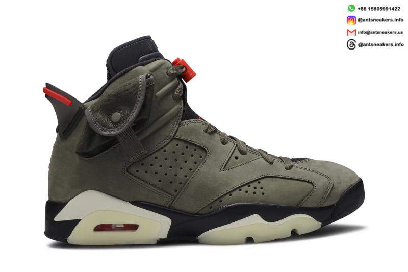 Travis Scott x Air Jordan 6 Retro 'Olive' CN1084-200