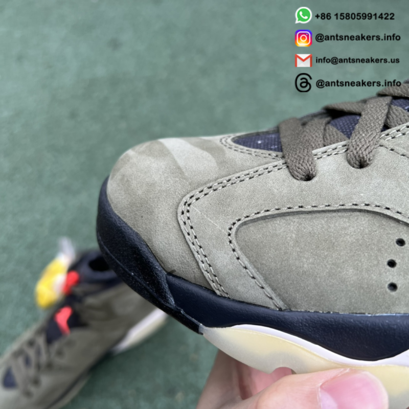 Travis Scott x Air Jordan 6 Retro 'Olive' CN1084-200