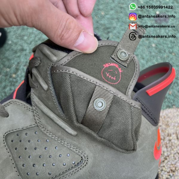 Travis Scott x Air Jordan 6 Retro 'Olive' CN1084-200 - Image 17