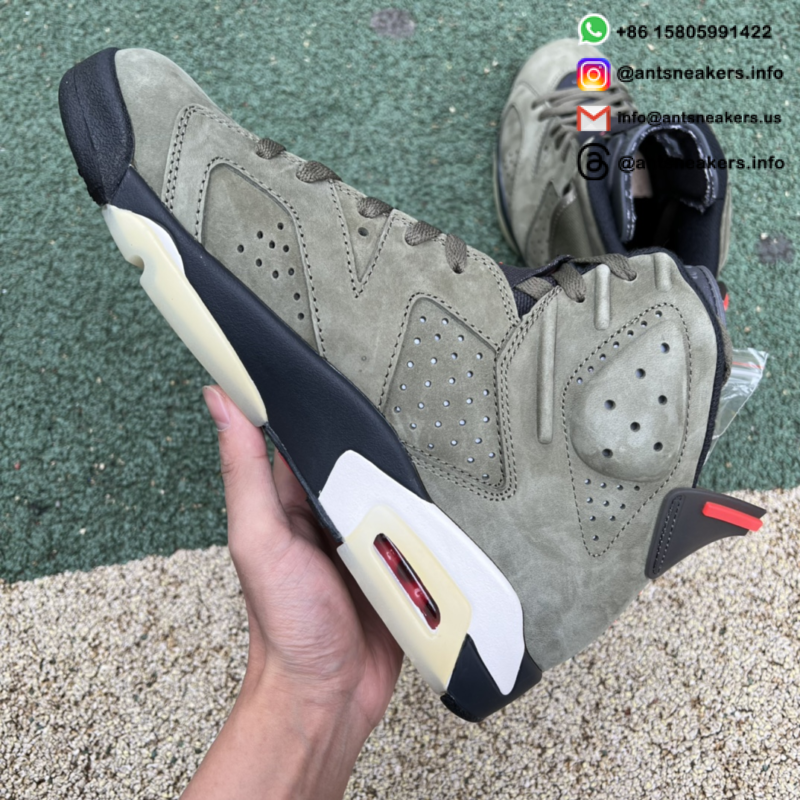 Travis Scott x Air Jordan 6 Retro 'Olive' CN1084-200