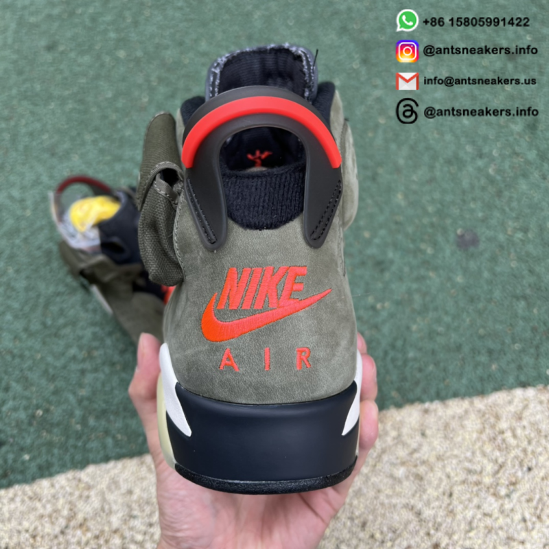 Travis Scott x Air Jordan 6 Retro 'Olive' CN1084-200