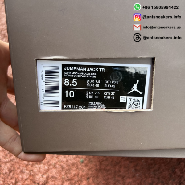 Travis Scott x Jordan Jumpman Jack TR 'Dark Mocha' FZ8117-204 - Image 3