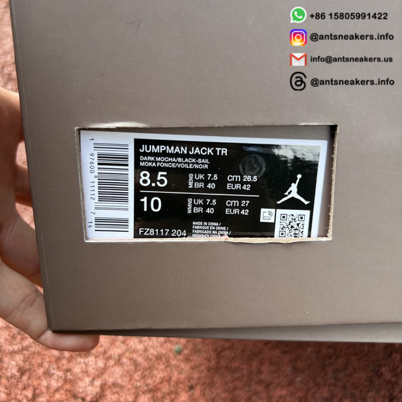 Travis Scott x Jordan Jumpman Jack TR 'Dark Mocha' FZ8117-204