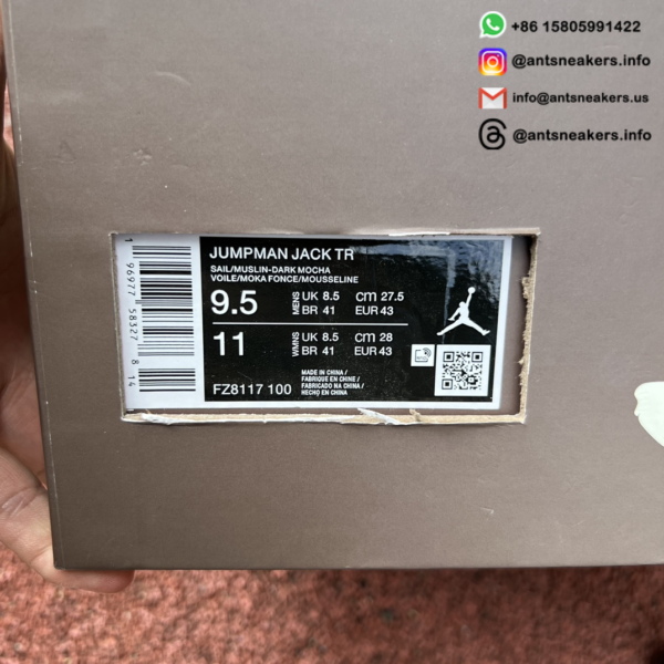 Travis Scott x Jordan Jumpman Jack TR 'Sail' FZ8117-100 - Image 3