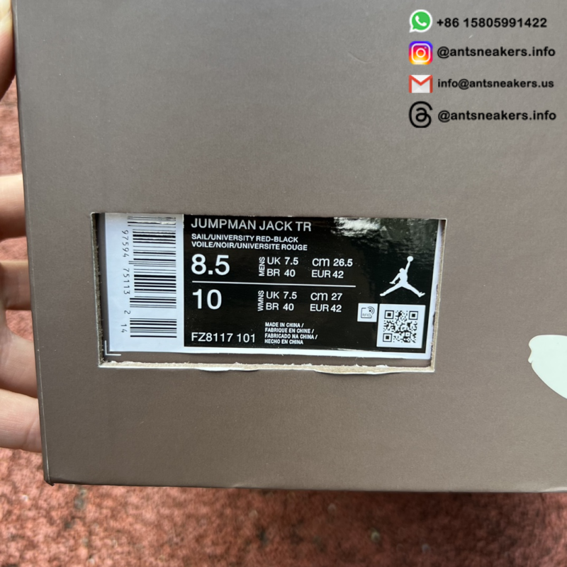 Travis Scott x Jordan Jumpman Jack TR 'University Red' FZ8117-101