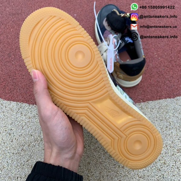 Travis Scott x Nike Air Force 1 Low 'Cactus Jack' CN2405-900 - Image 8