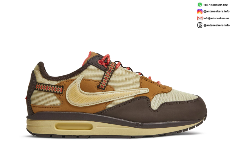 Travis Scott x Nike Air Max 1 'Baroque Brown' DO9392-200