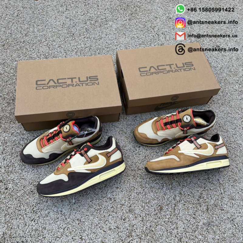 Travis Scott x Nike Air Max 1 'Baroque Brown' DO9392-200