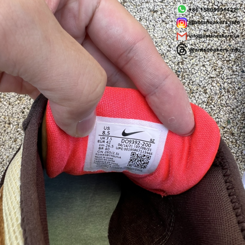 Travis Scott x Nike Air Max 1 'Baroque Brown' DO9392-200