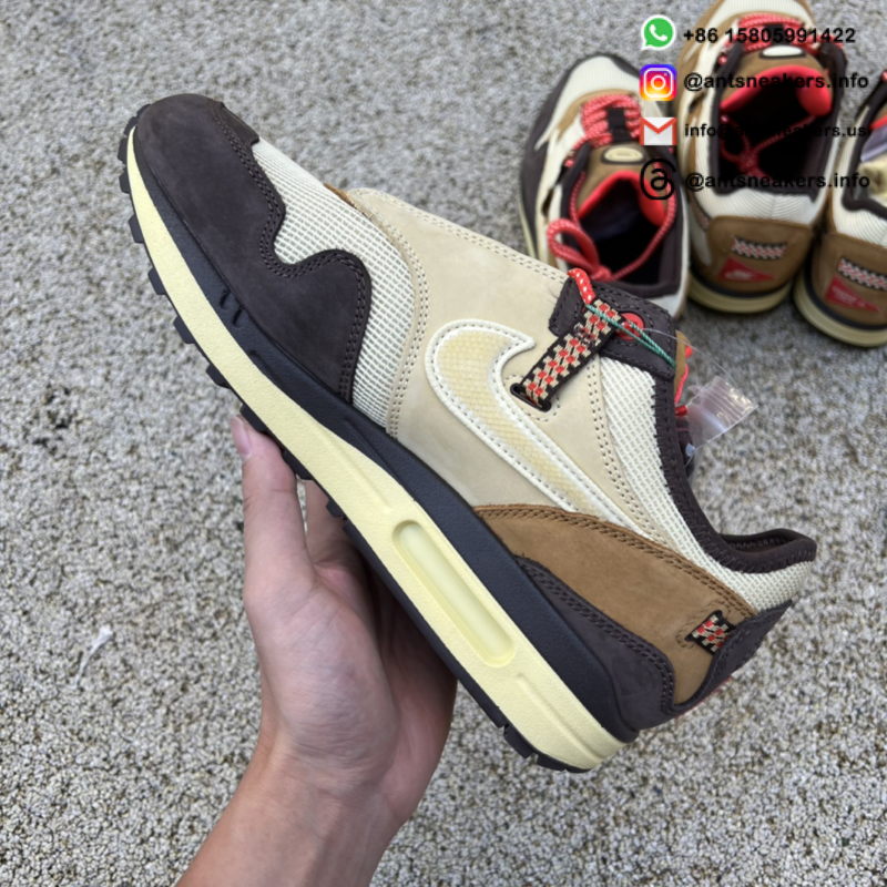 Travis Scott x Nike Air Max 1 'Baroque Brown' DO9392-200