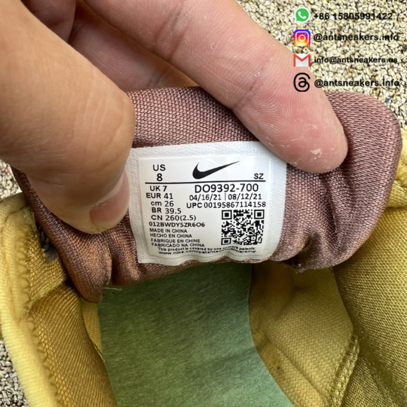 Travis Scott x Nike Air Max 1 'Saturn Gold' DO9392-700