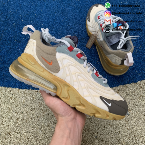 Travis Scott x Nike Air Max 270 React ENG 'Cactus Trails' CT2864-200 - Image 2