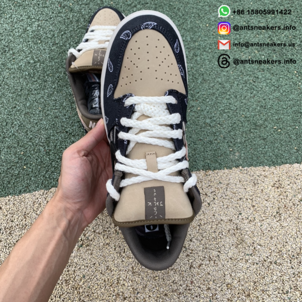 Travis Scott x Nike SB Dunk Low Premium QS SB 'Cactus Jack' CT5053-001 - Image 19