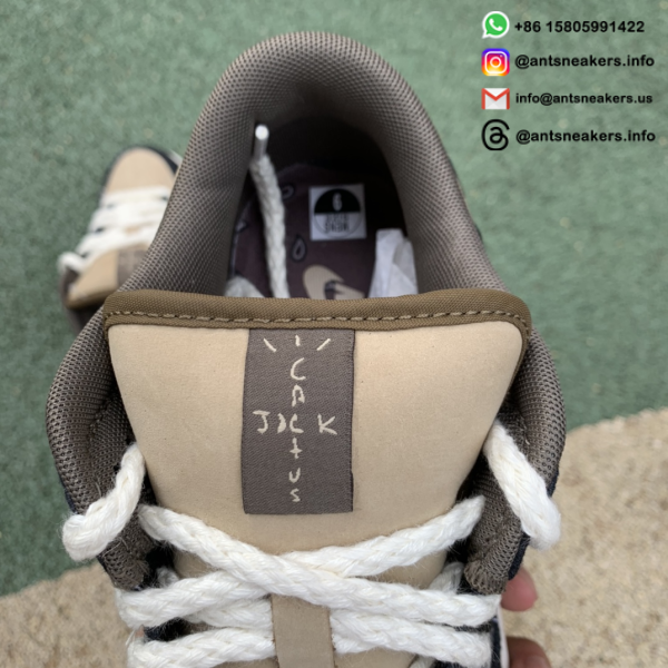 Travis Scott x Nike SB Dunk Low Premium QS SB 'Cactus Jack' CT5053-001 - Image 6