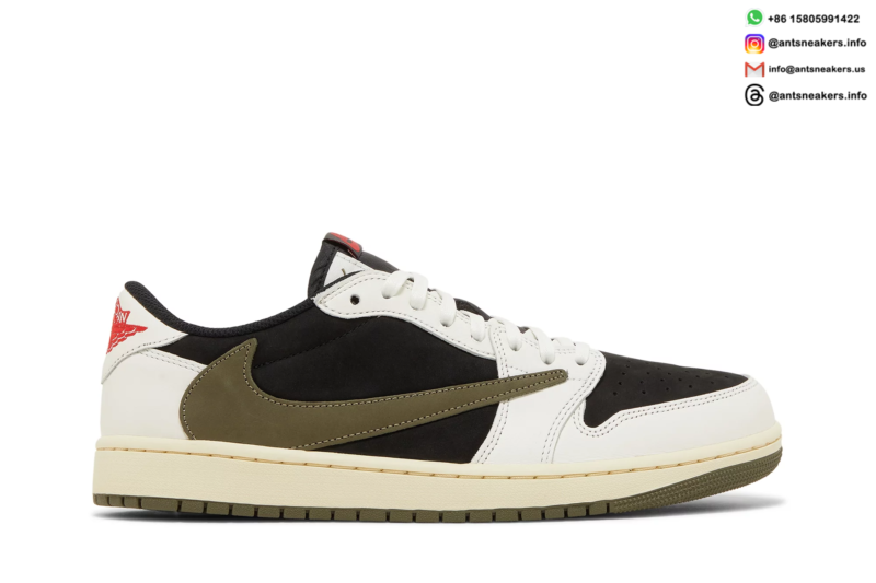 Travis Scott x Wmns Air Jordan 1 Retro Low OG SP 'Olive' DZ4137-106