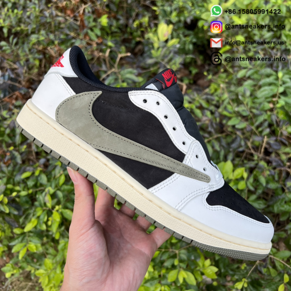 Travis Scott x Wmns Air Jordan 1 Retro Low OG SP 'Olive' DZ4137-106 - Image 2