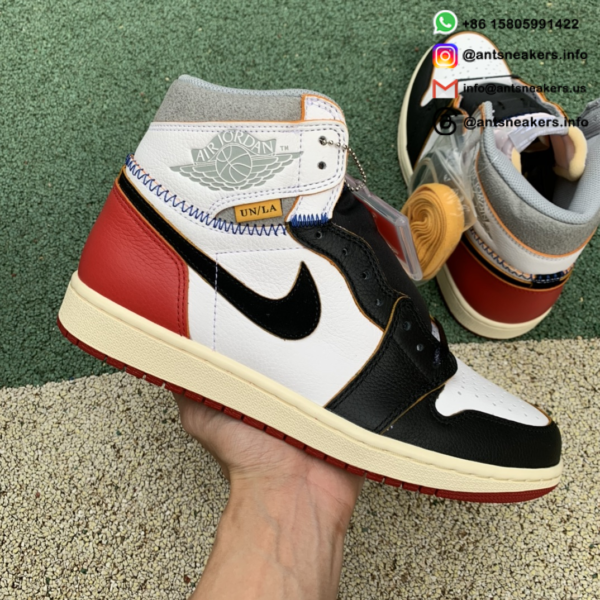 Union LA x Air Jordan 1 Retro High NRG 'Black Toe' BV1300-106 - Image 2
