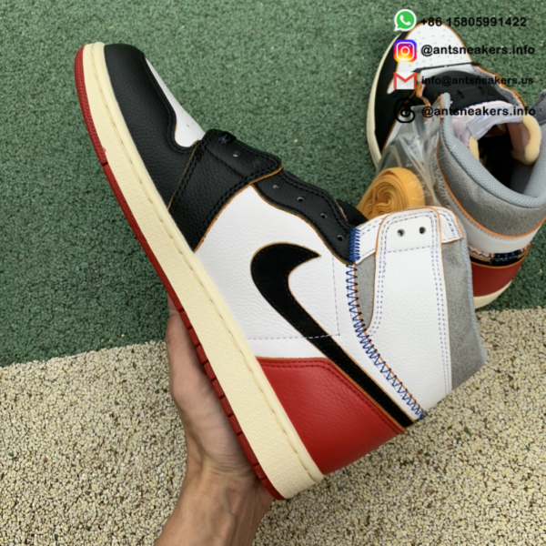 Union LA x Air Jordan 1 Retro High NRG 'Black Toe' BV1300-106 - Image 9